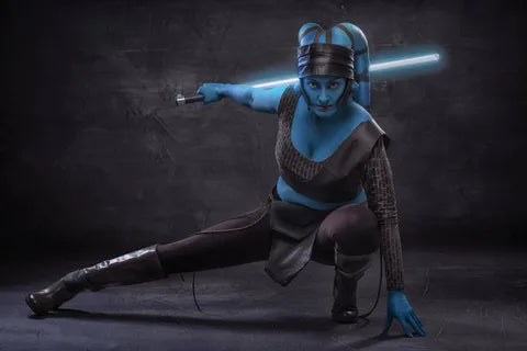 Aayle Secura Blue Lightsaber