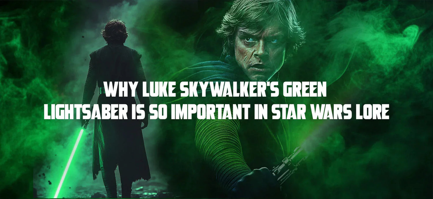 Why Luke Skywalker's Green Lightsaber is so Important in Star Wars Lore