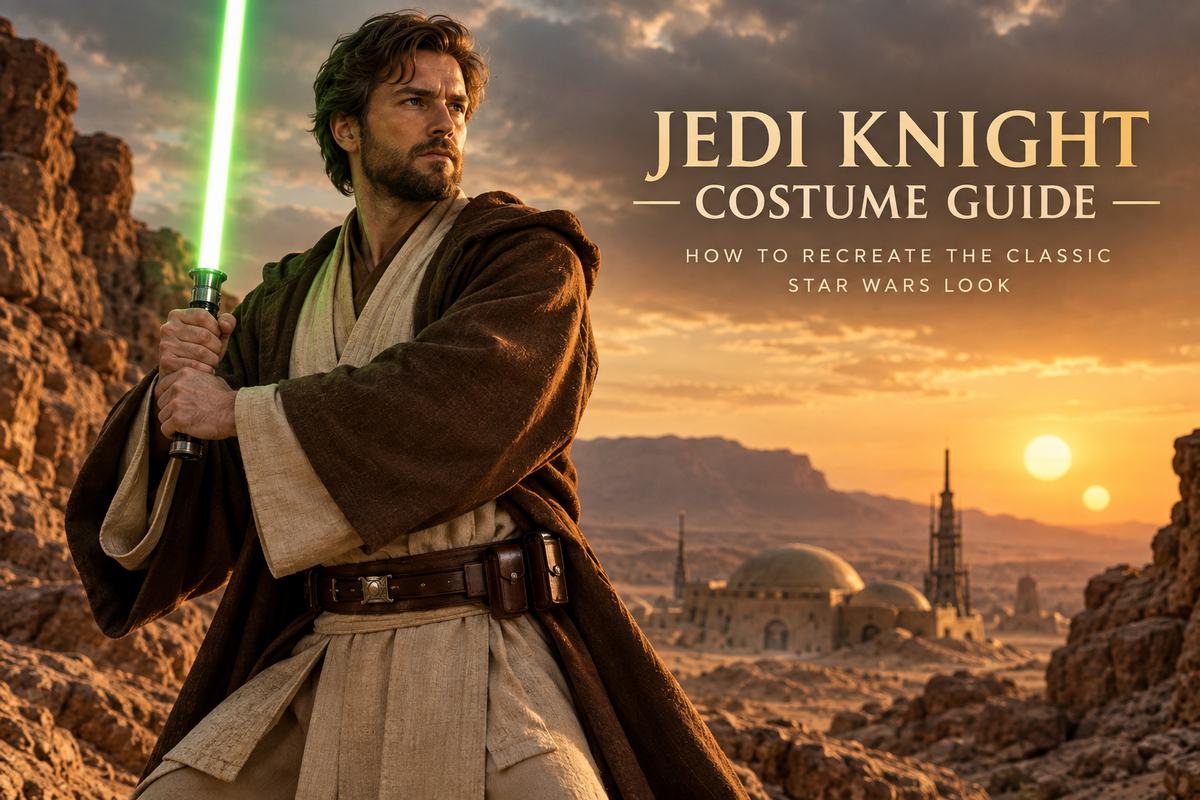 Jedi Knight Costume Guide: How to Recreate the Classic Star Wars Look