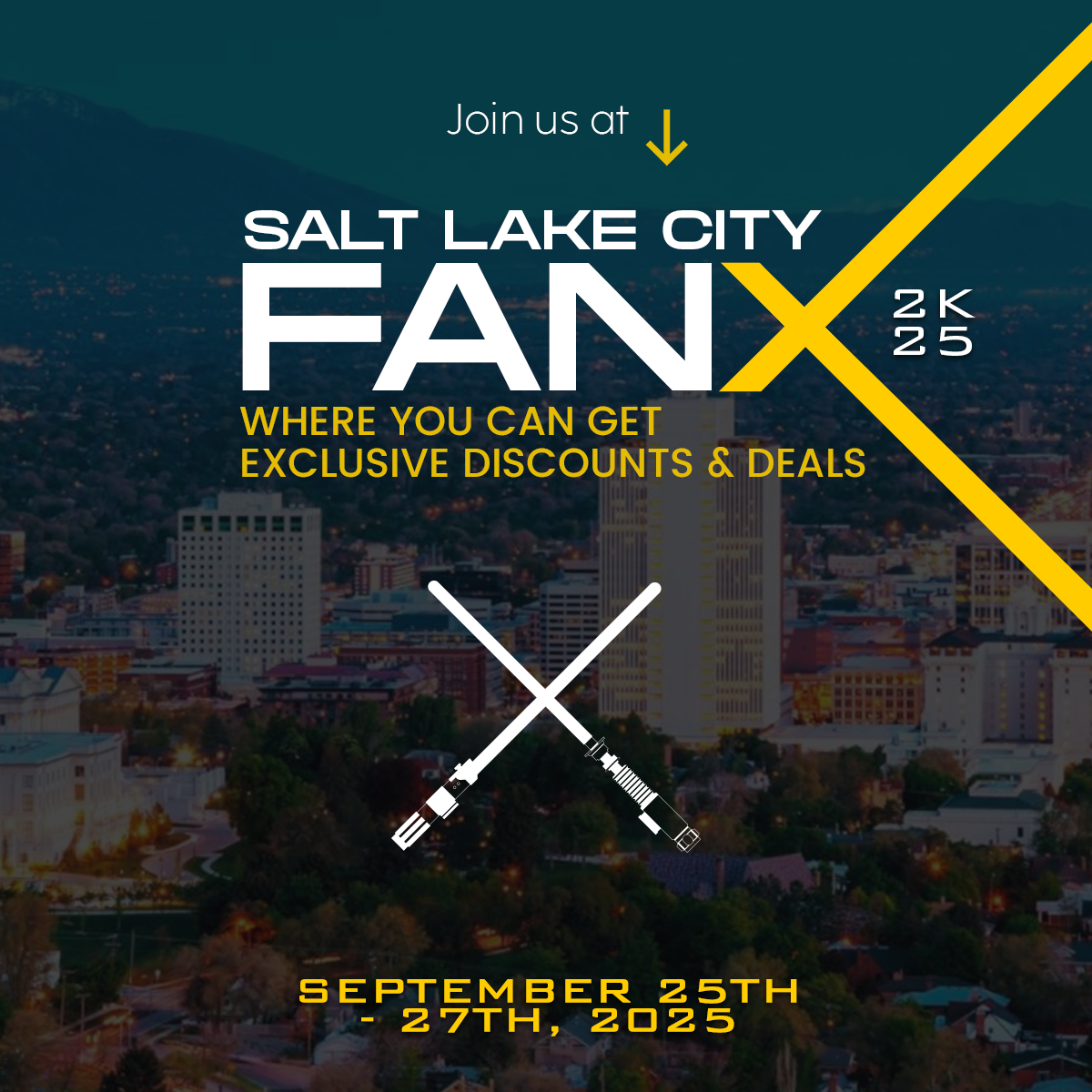NEO Sabers at Fan Expo Salt Lake City 2025