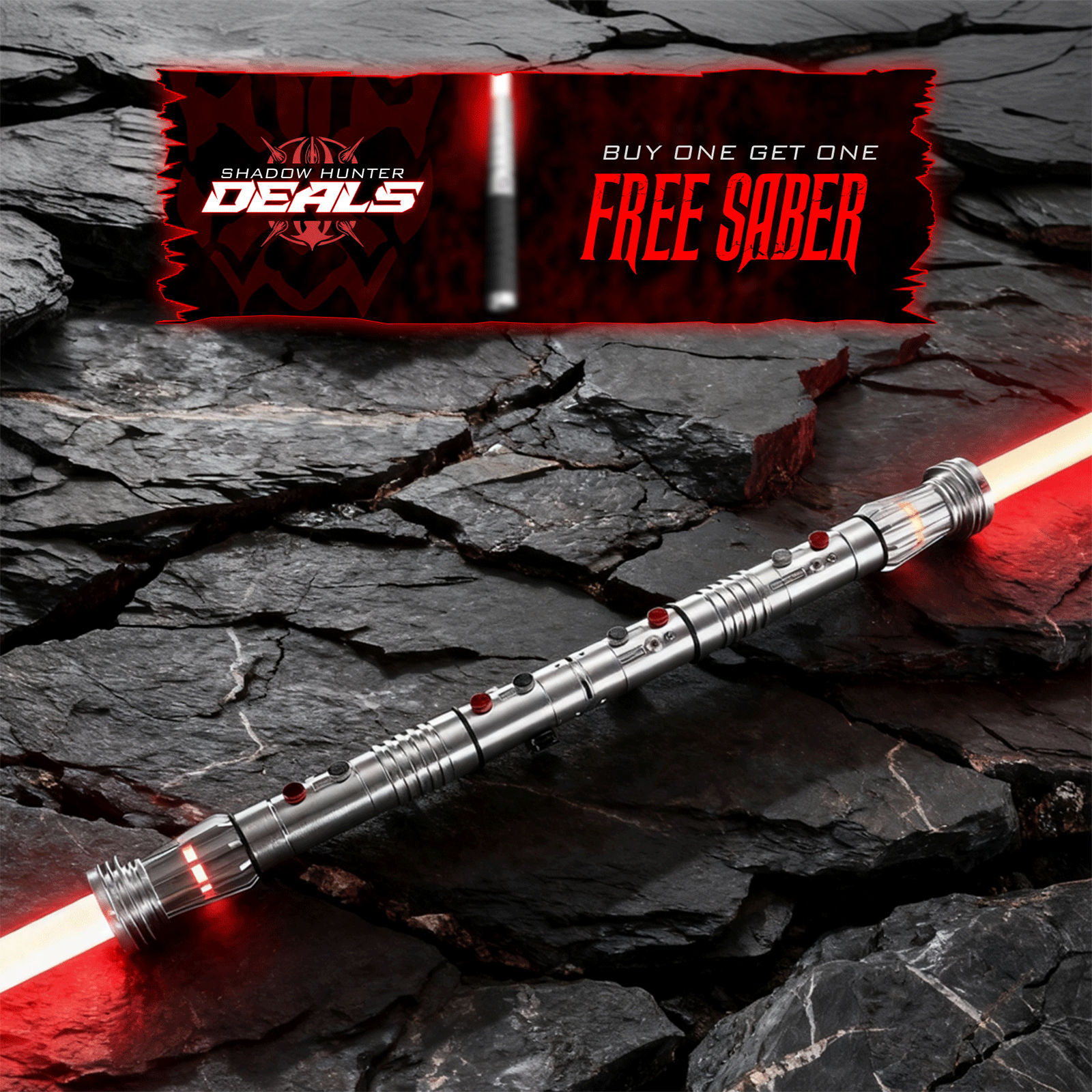 Shadow Hunter DM Double Bladed Baselit