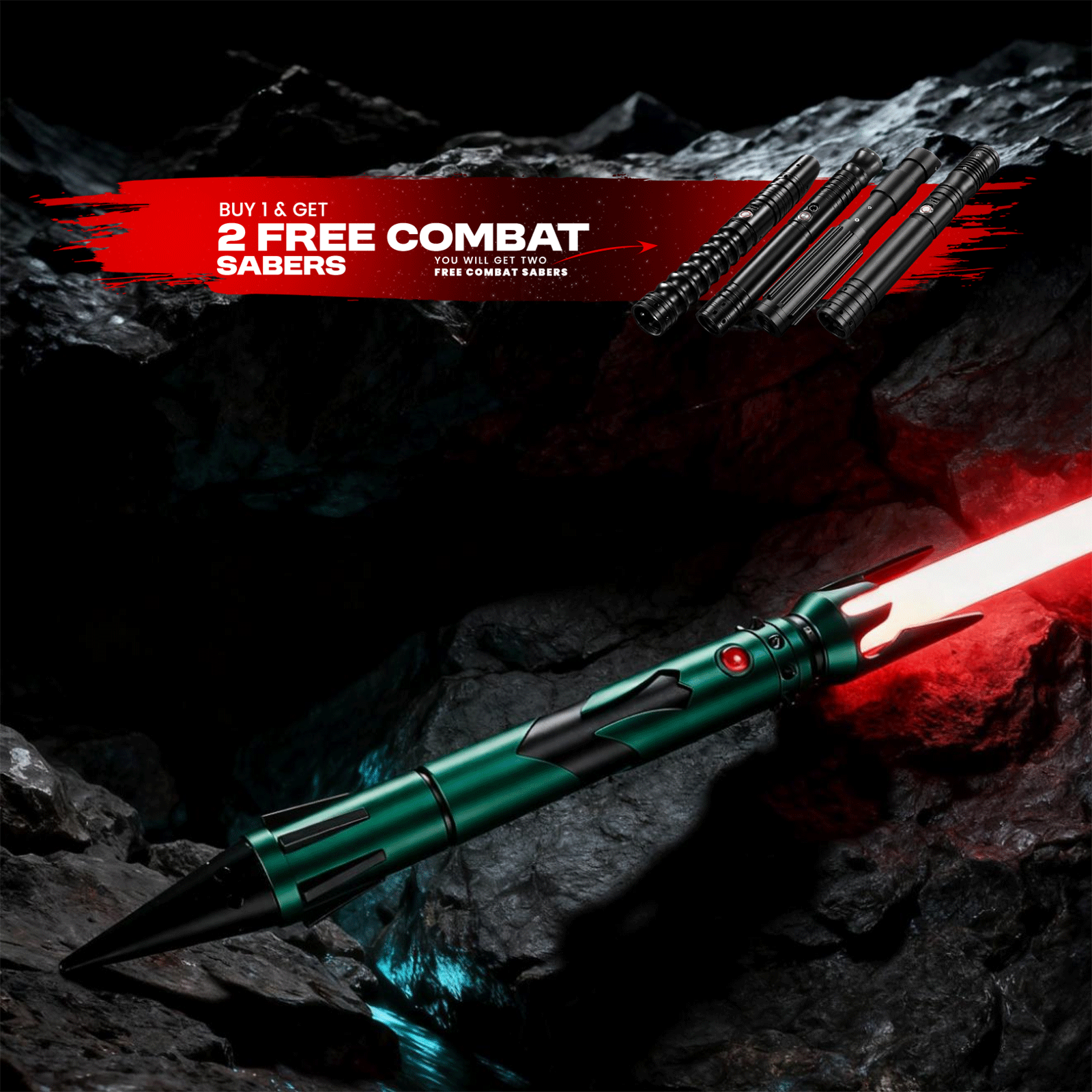 Dark Emerald Saber