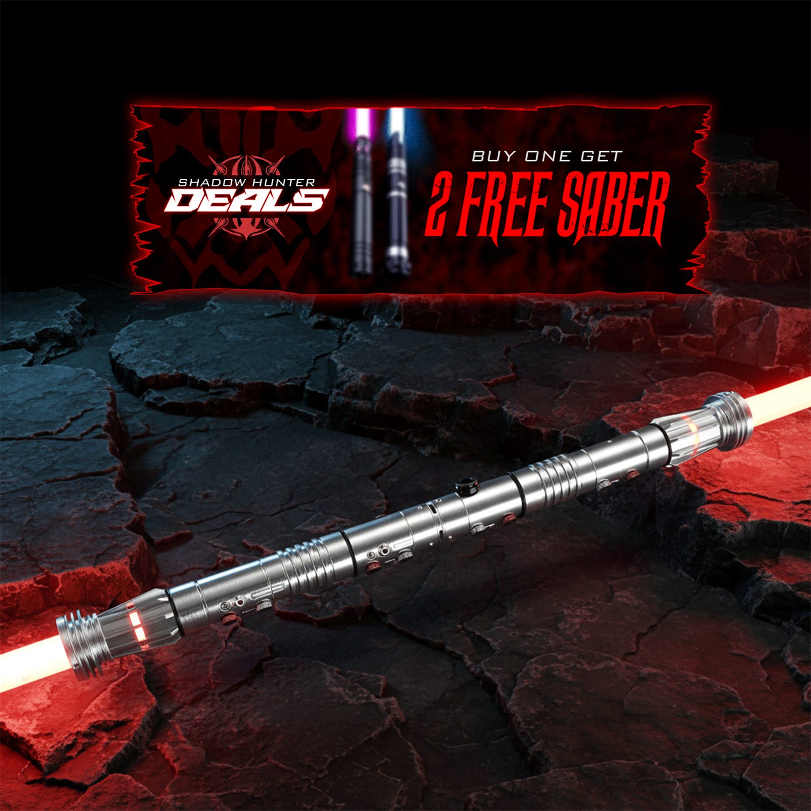 Shadow Hunter DM Double Bladed Xenopixel