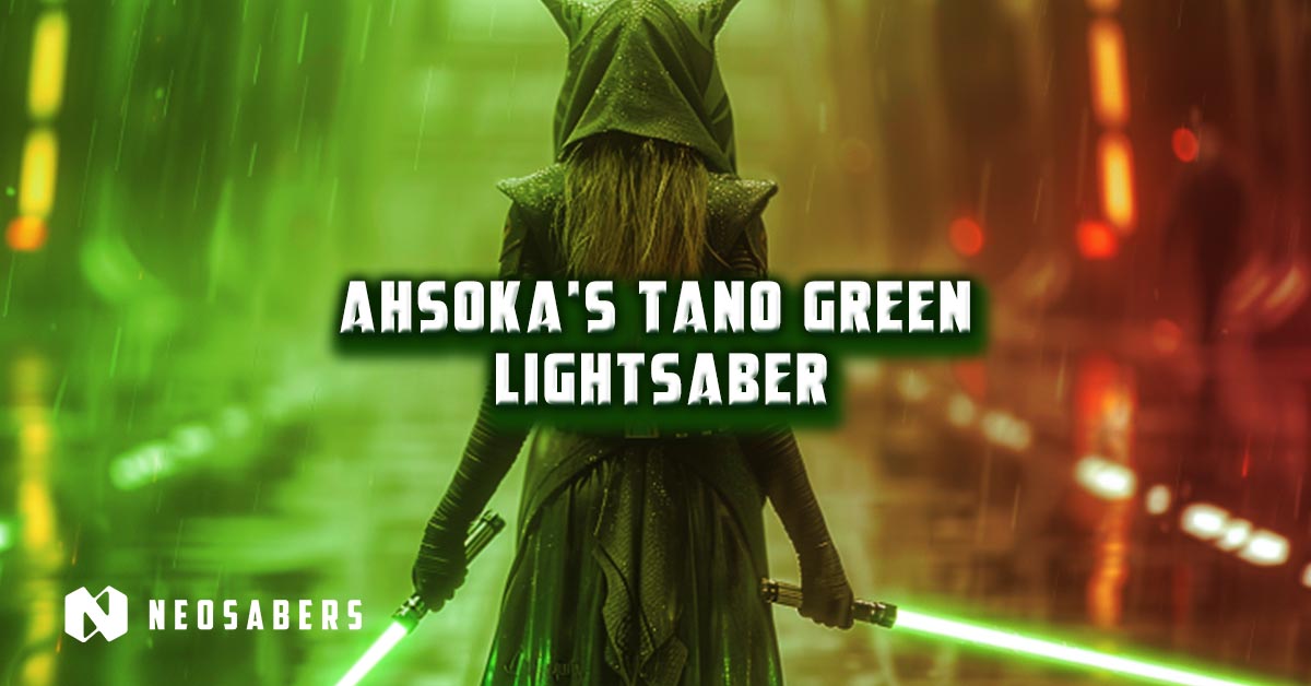 ahsoka tano green lightsaber