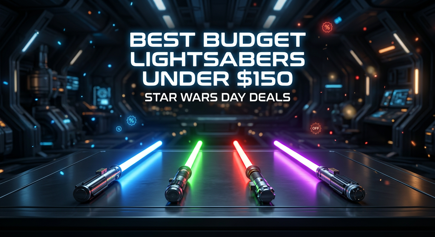 best budget lightsabers for star wars day