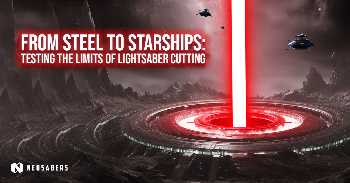 From Steel to Starships: Testing the Limits of Lightsaber Cutting