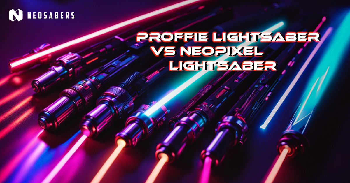 Proffie vs NEOpixel Lightsaber