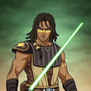 Quinlan Vos Lightsaber