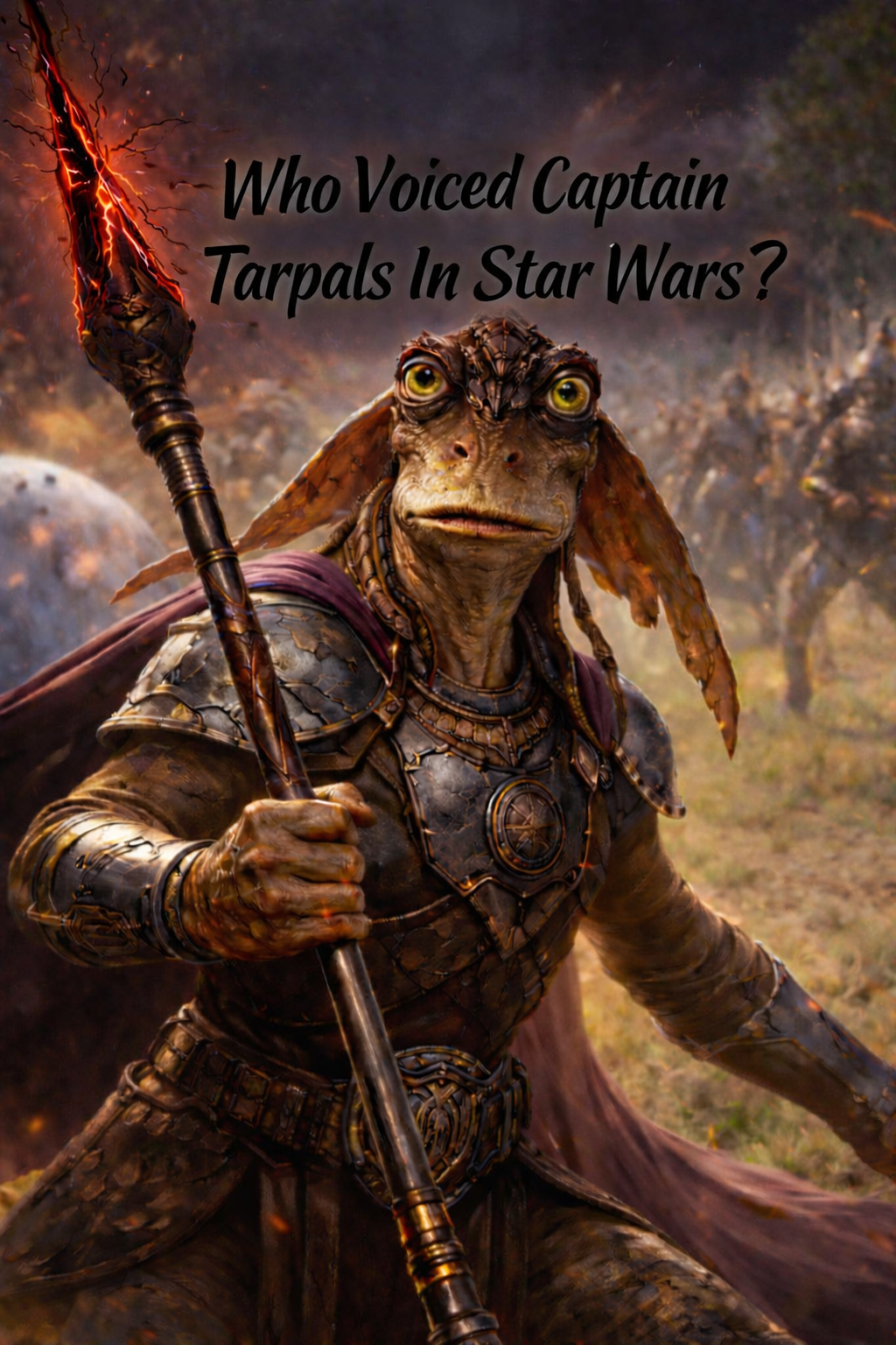 Captain Tarpals in Star Wars