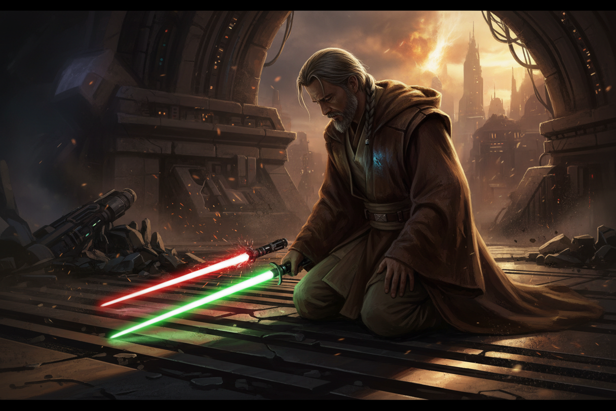 Qui-Gon Jinn's Sacrifice : How Death Becomes the Greatest Teacher in Star Wars