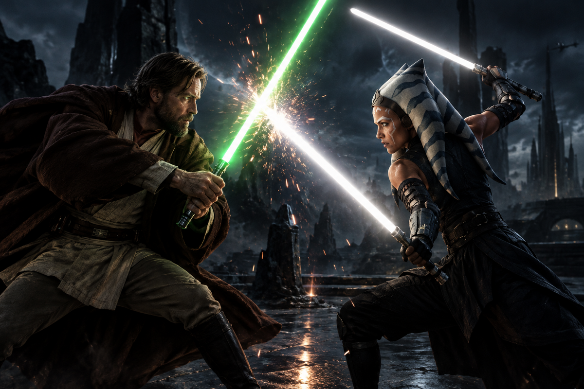 Luke Skywalker vs Ahsoka Tano: Who Would Win in a Lightsaber Duel?