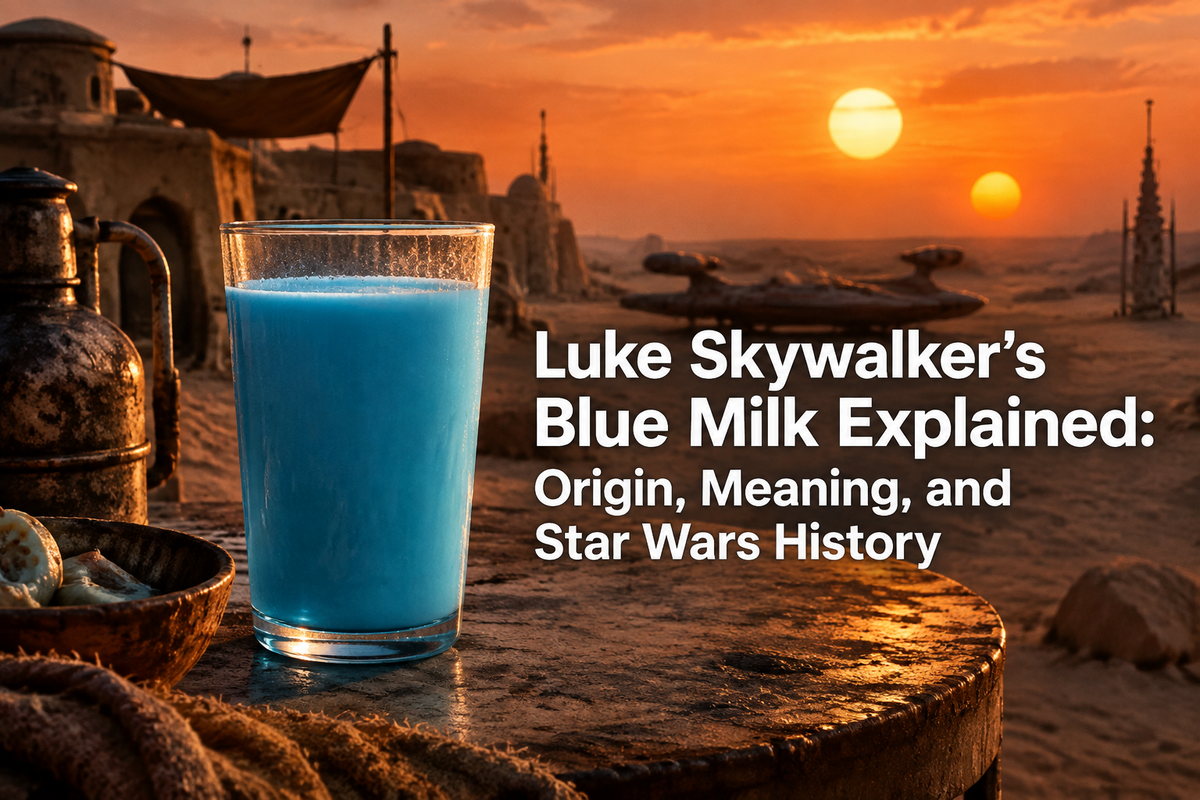 Luke Skywalker's Blue Milk Explained: Origin, Meaning, and Star Wars History