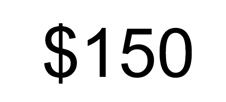 $150