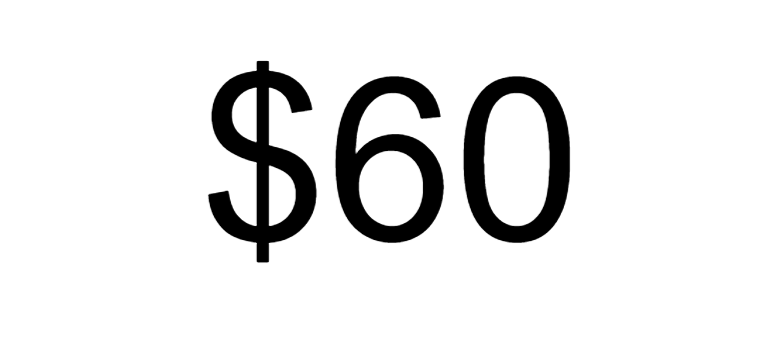 $60