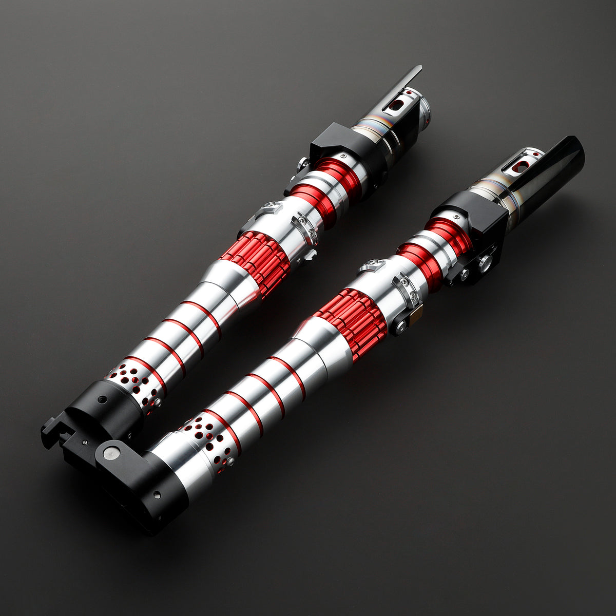 Metallic Dual Rey Shop Dark Rey Dual Bladed Empty Hilt | NEO Sabersโข