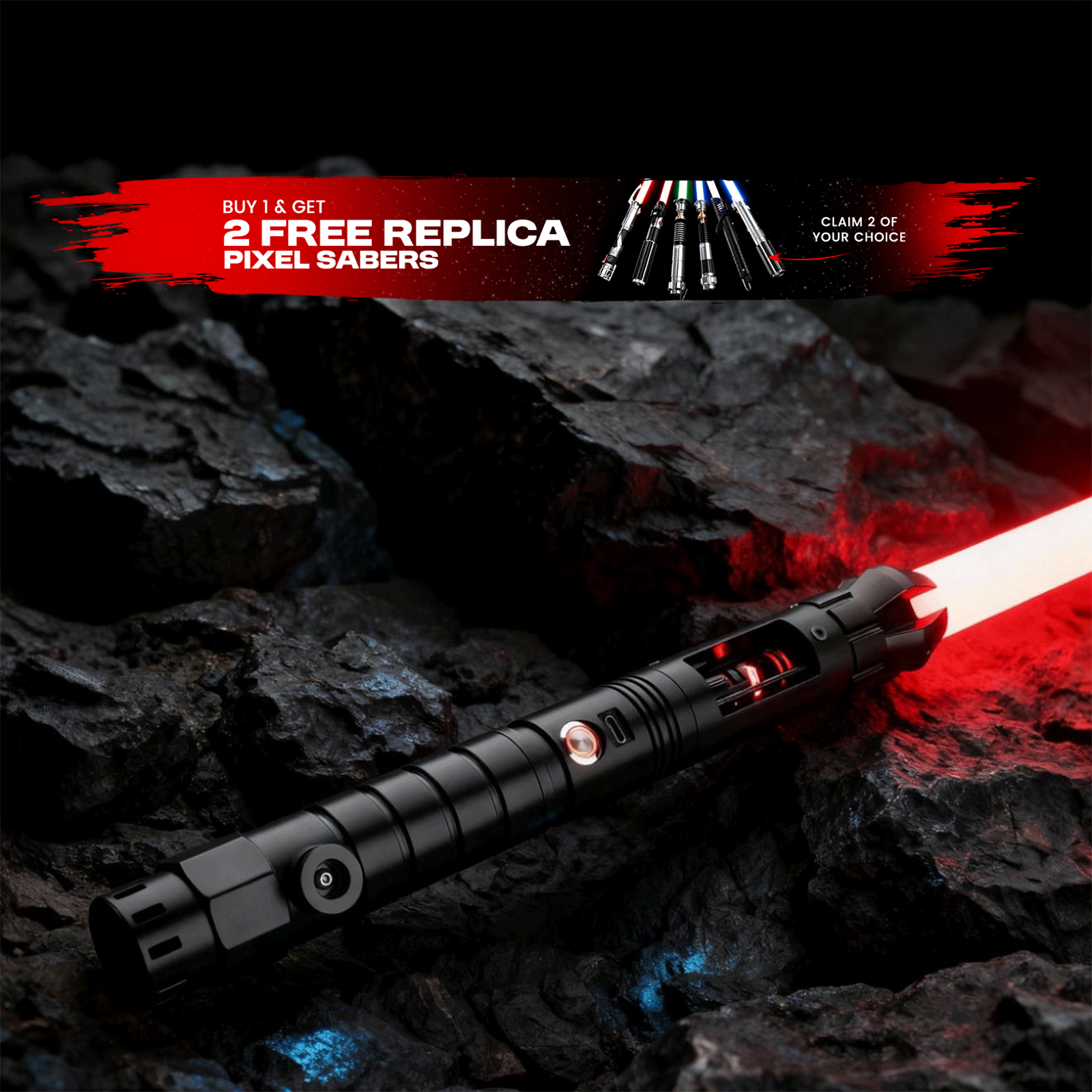 Shop Black Starkiller | NEO Sabers™
