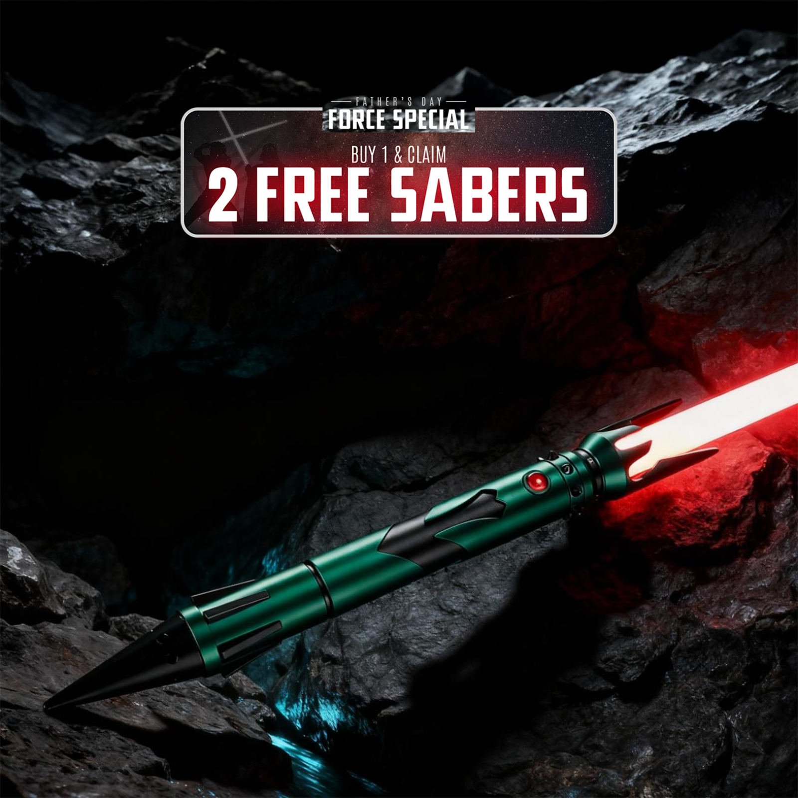 Dark Emerald Saber