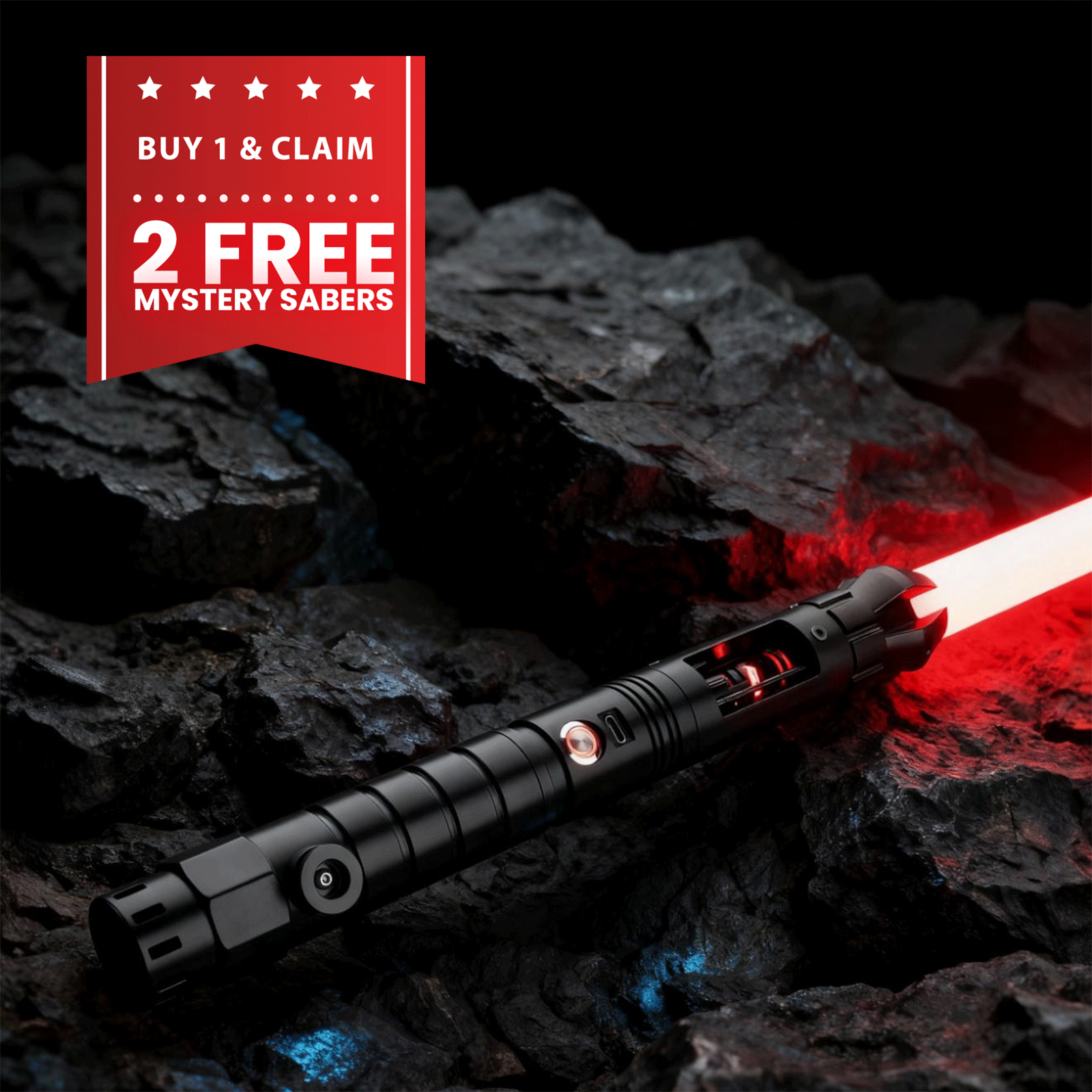 Black Starkiller Baselit