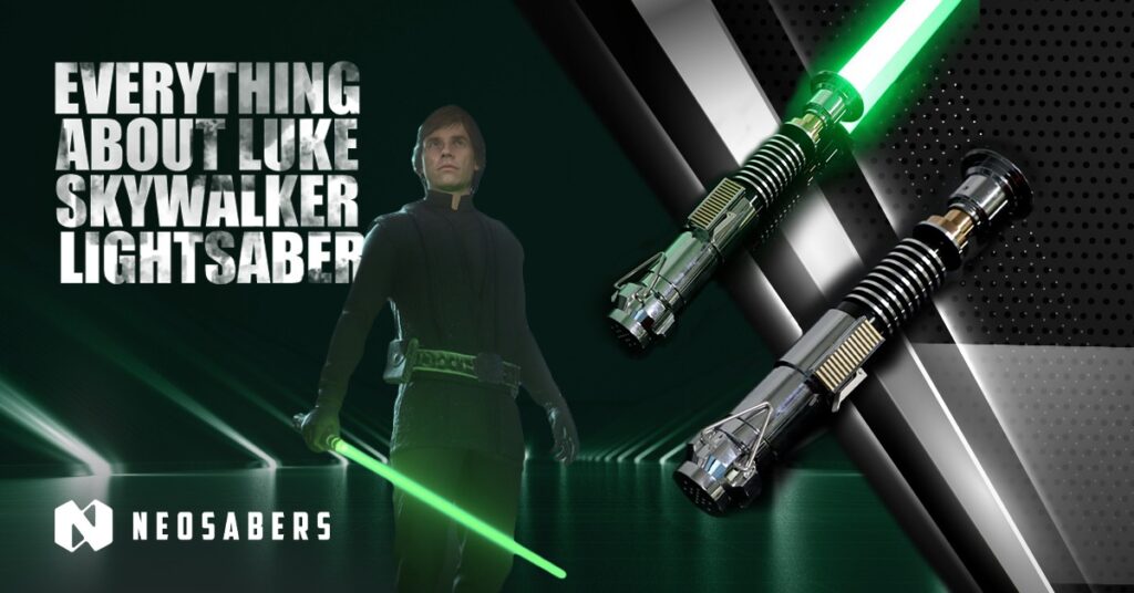luke skywalker lightsaber green