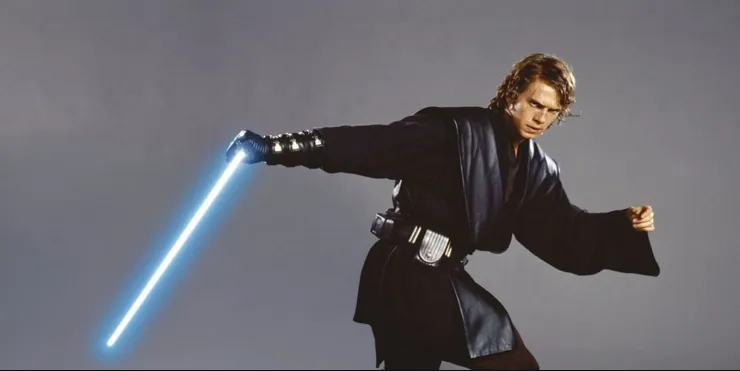 Anakin Skywalker Blue Lightsaber