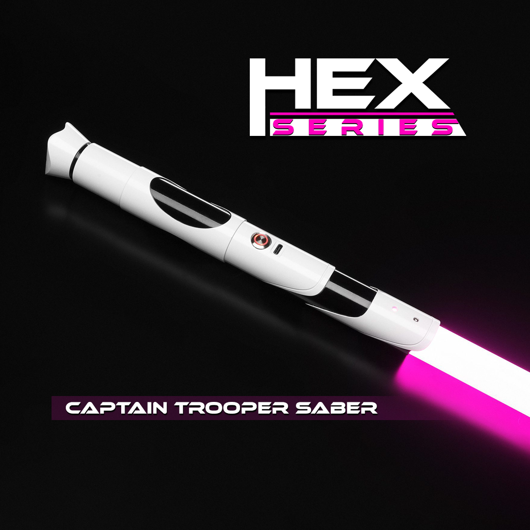 captain trooper neopixel lightsaber