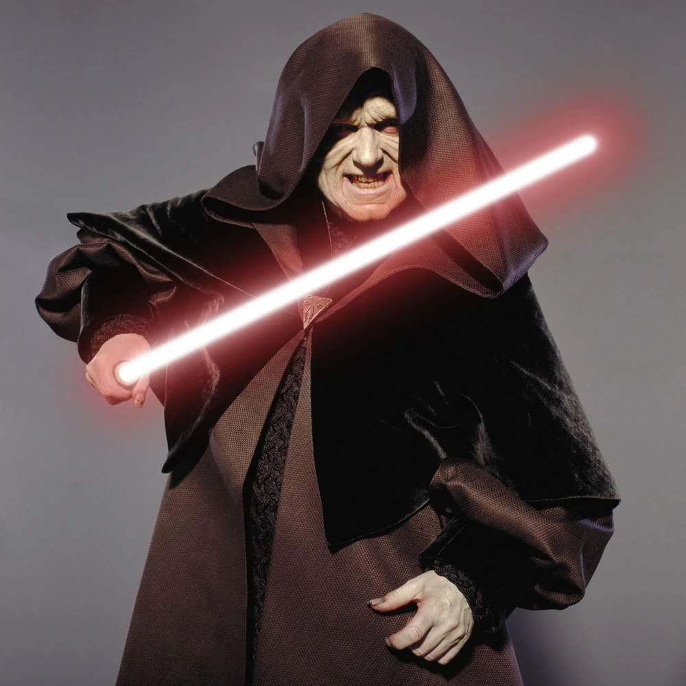 As the Emperor, Sidious no longer needed to maintain two identities, and fully embraced his Sith persona in thought and action