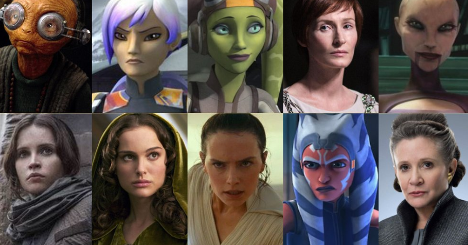 female star wars Characters