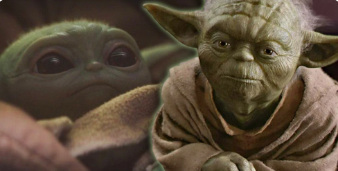 THE CHILD AND MASTER YODA