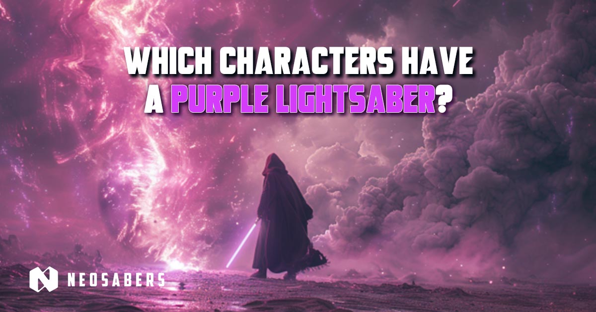characters with purple lightsabers
