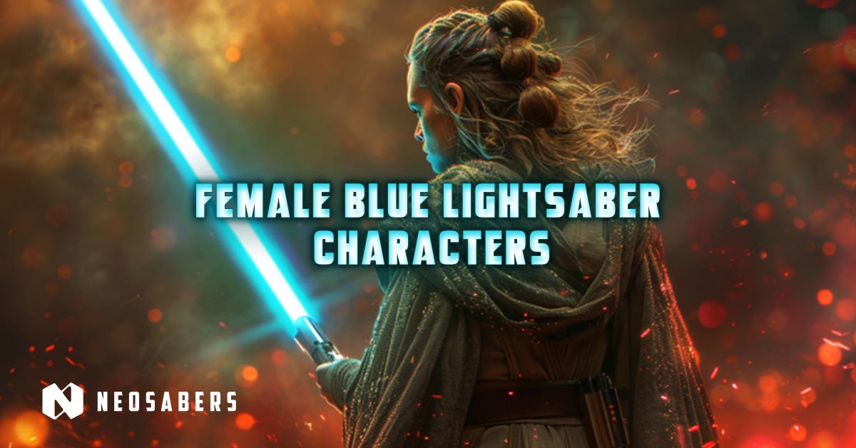 Female Blue Lightsaber Characters