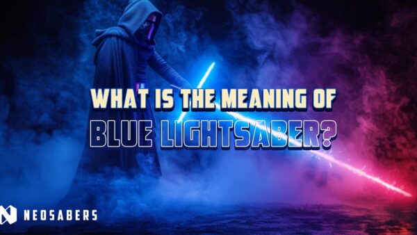 What is the meaning of blue lightsaber?